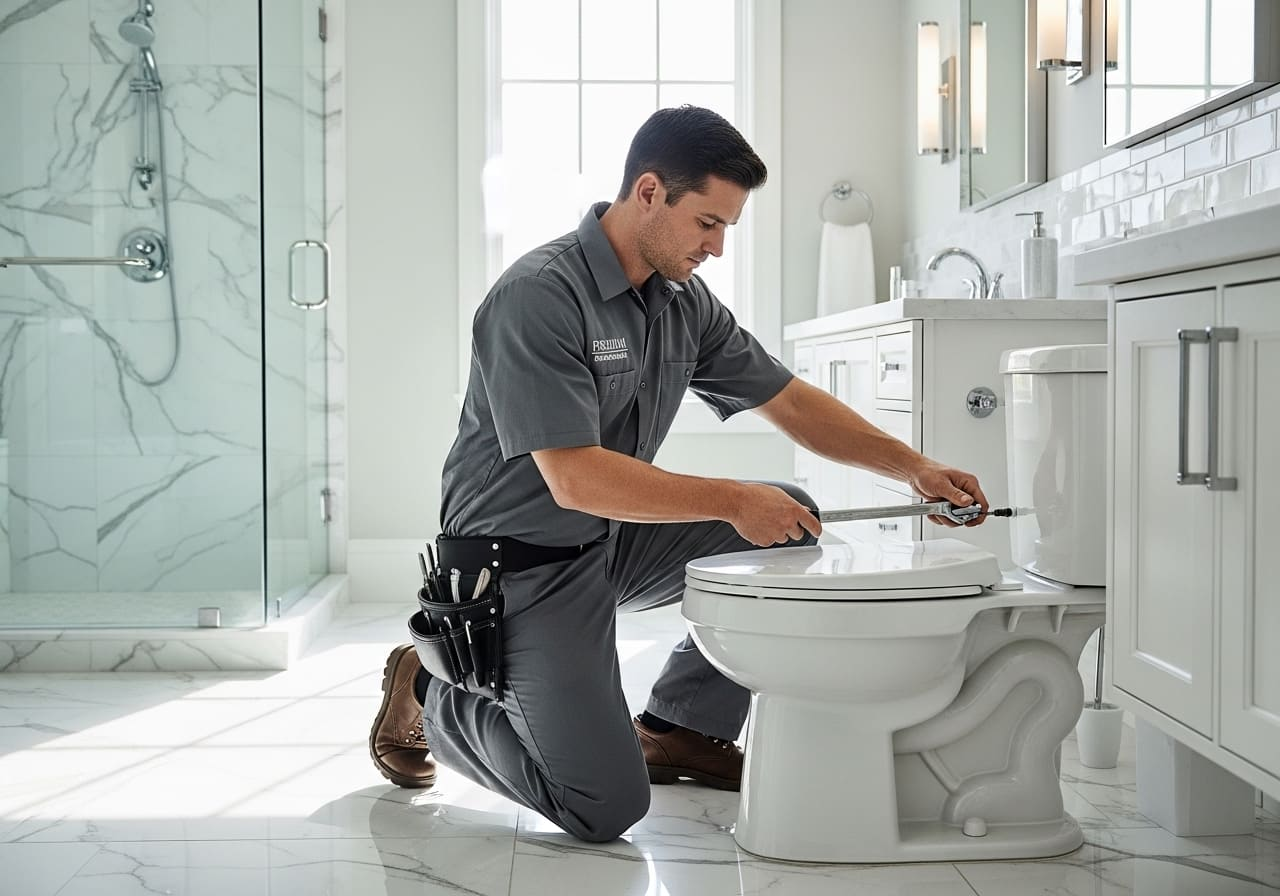 Toilet Repair & Installation in Sadler
