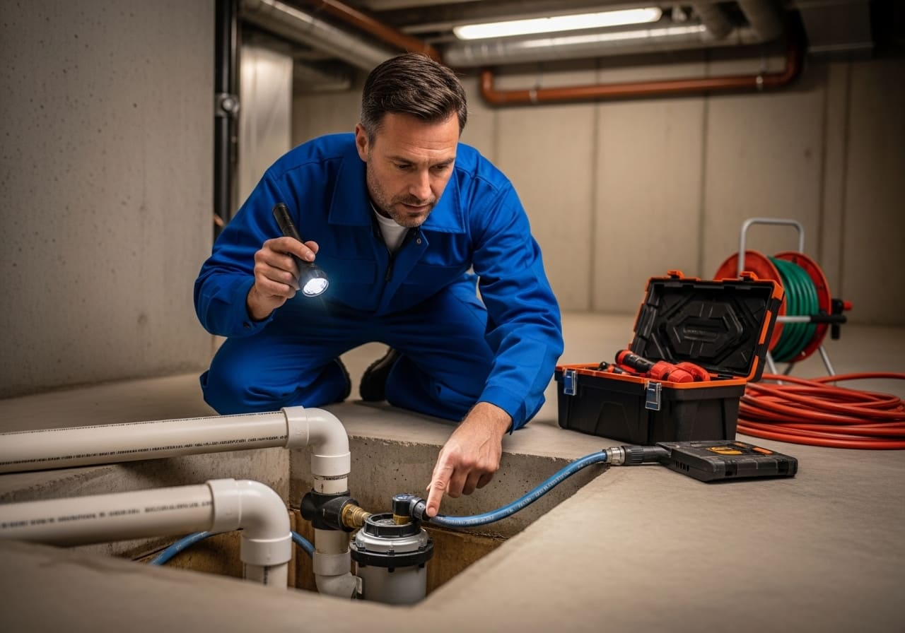 Sump Pump Installation & Repair in Sadler